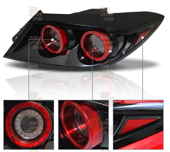 78 Works LED Tail Lamp Set RS Series Red Type - BRZ ZD8 GR86 ZN8